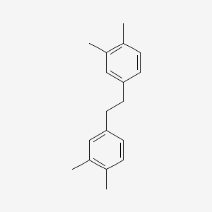 Chemical structure of 1,2-Bis(3,4-dimethylphenyl)ethane
