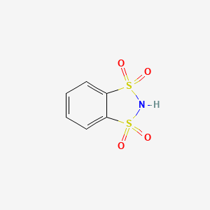 Chemical structure of 1,2-Benzenedisulfonic Imide