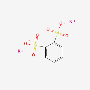 Chemical structure of Potassium benzene-1,2-disulfonate