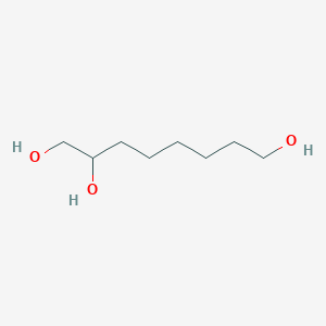 Chemical structure of 1,2,8-Octanetriol
