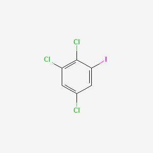 Chemical structure of 1,2,5-Trichloro-3-iodobenzene
