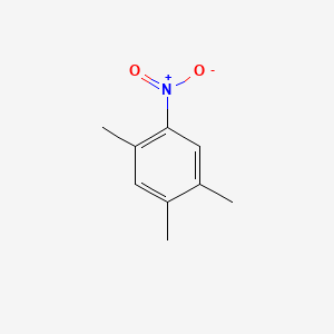 Chemical structure of 1,2,4-Trimethyl-5-Nitrobenzene