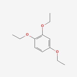 Chemical structure of 1,2,4-Triethoxybenzene