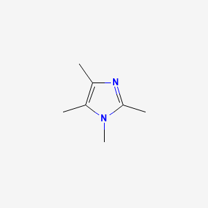 Chemical structure of 1,2,4,5-Tetramethylimidazole