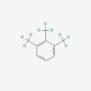 Chemical structure of 1,2,3-Trimethyl-d9-benzene