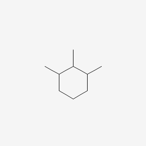 Chemical structure of 1,2,3-Trimethylcyclohexane