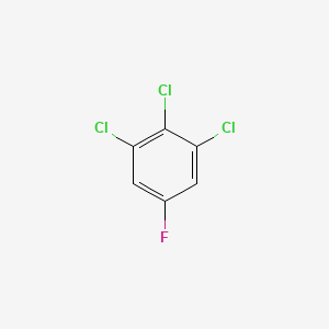 Chemical structure of 1,2,3-Trichloro-5-fluorobenzene