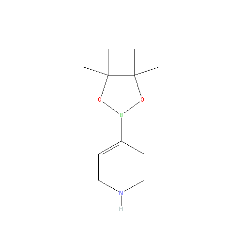 Chemical structure of 1,2,3,6-TETRAHYDROPYRIDINE-4-YL-BORONIC ACID PINACOL ESTER