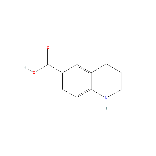 Chemical structure of 1,2,3,4-Tetrahydroquinoline-6-carboxylic Acid Hydrochloride