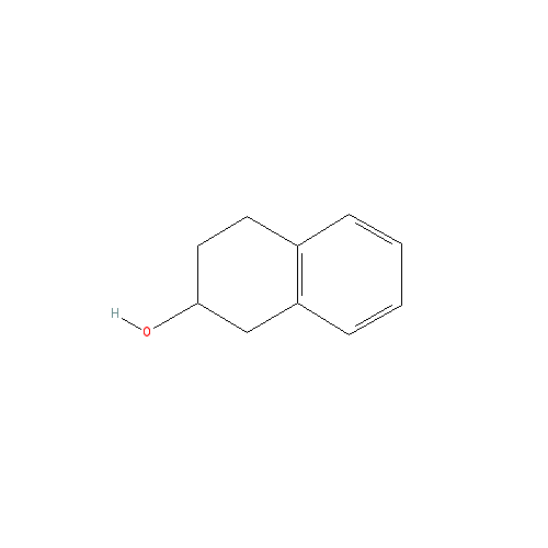 Chemical structure of 1,2,3,4-Tetrahydronaphthalen-2-ol