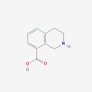 Chemical structure of 1,2,3,4-Tetrahydroisoquinoline-8-carboxylic acid