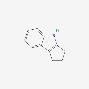 Chemical structure of 1,2,3,4-Tetrahydrocyclopenta[b]indole