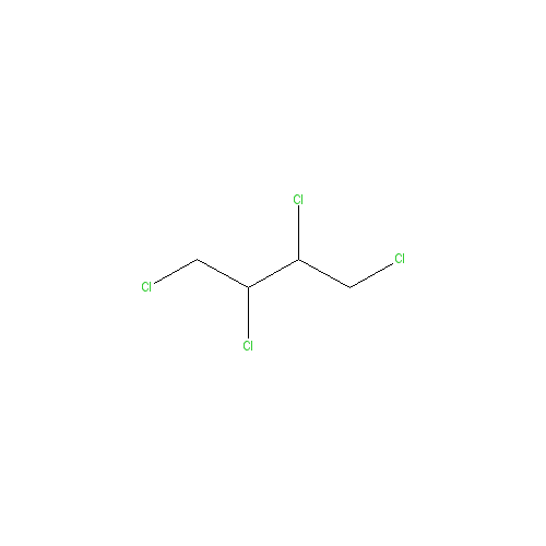 Chemical structure of 1,2,3,4-Tetrachlorobutane