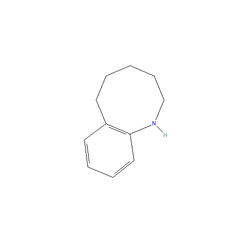 Chemical structure of 1,2,3,4,5,6-Hexahydrobenzo[b]azocine