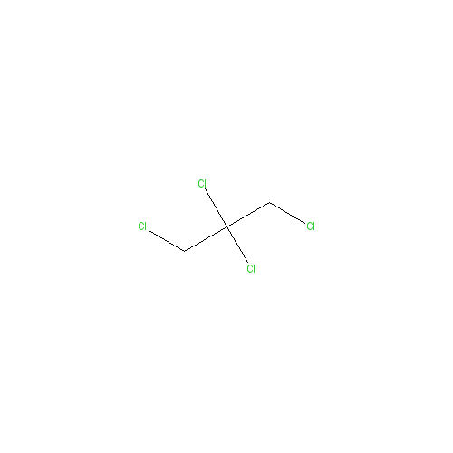 Chemical structure of 1,2,2,3-Tetrachloropropane