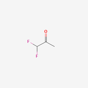 Chemical structure of 1,1-Difluoroacetone