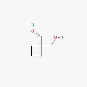 Chemical structure of 1,1-Cyclobutanedimethanol