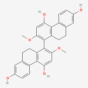 Chemical structure of 1,1'-bislusianthridin