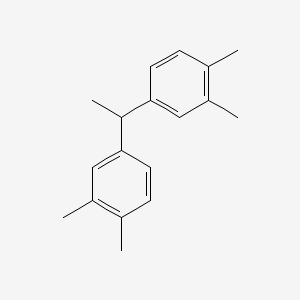 Chemical structure of 1,1-Bis(3,4-dimethylphenyl)ethane