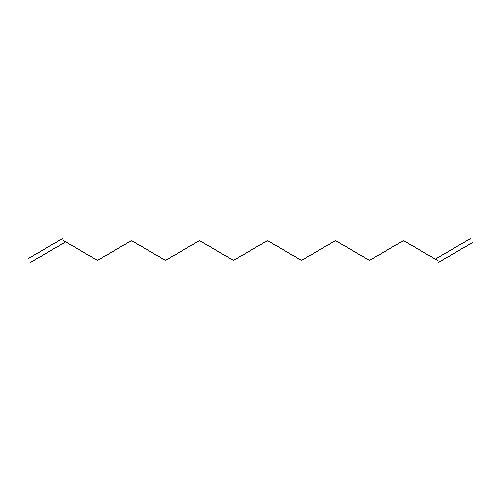 Chemical structure of 1,13-Tetradecadiene