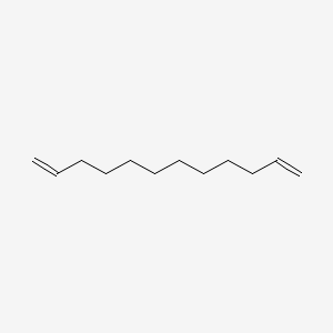 Chemical structure of 1,11-Dodecadiene
