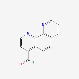 Chemical structure of 1,10-Phenanthroline-4-carbaldehyde