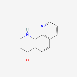 Chemical structure of 1,10-Phenanthrolin-4-ol
