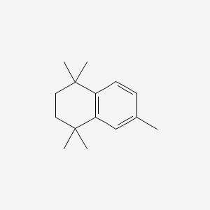 Chemical structure of 1,1,4,4,6-Pentamethyl-1,2,3,4-tetrahydronaphthalene