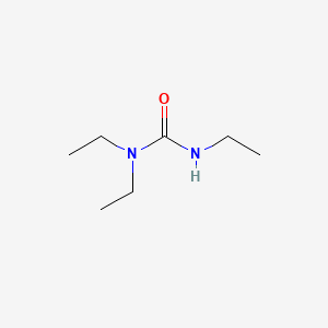 Chemical structure of 1,1,3-Triethylurea