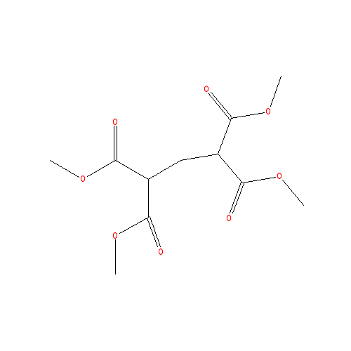 Chemical structure of 1,1,3,3-Tetramethyl propane-1,1,3,3-tetracarboxylate