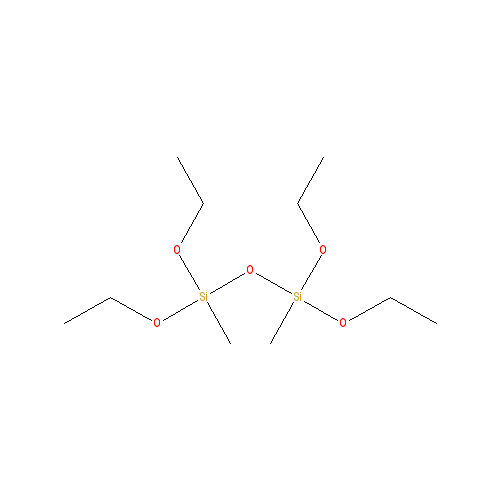 Chemical structure of 1,1,3,3-TETRAETHOXY-1,3-DIMETHYLDISILOXANE