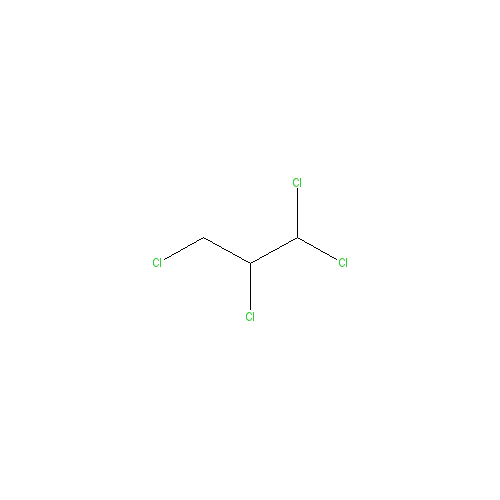 Chemical structure of 1,1,2,3-Tetrachloropropane