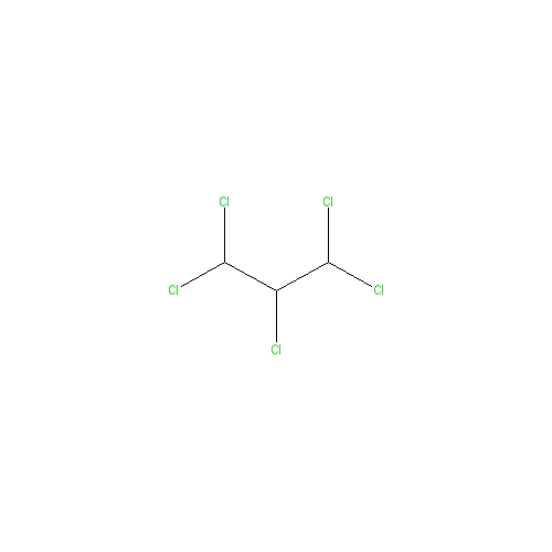 Chemical structure of 1,1,2,3,3-Pentachloropropane