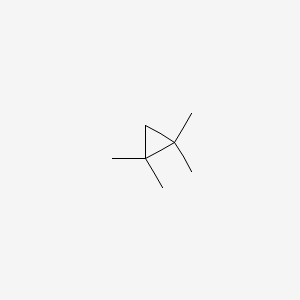 Chemical structure of 1,1,2,2-Tetramethylcyclopropane