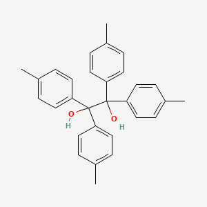 Chemical structure of 1,1,2,2-Tetrakis(4-methylphenyl)-1,2-ethanediol