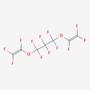 Chemical structure of 1,1,2,2,3,3-Hexafluoro-1,3-bis((trifluorovinyl)oxy)propane