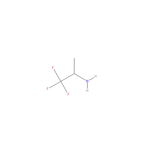 Chemical structure of 1,1,1-Trifluoro-2-propanamine