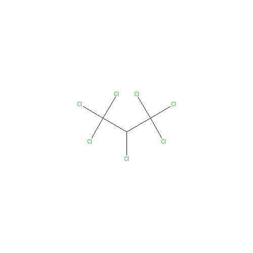 Chemical structure of 1,1,1,2,3,3,3-Heptachloropropane