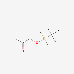 Chemical structure of 1-(tert-Butyldimethylsilyoxy)-2-propanone