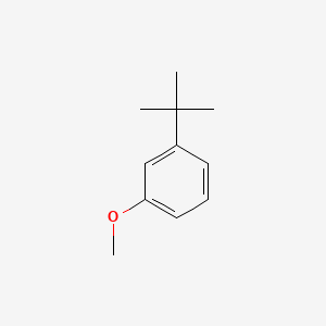 Chemical structure of 1-Tert-butyl-3-methoxybenzene