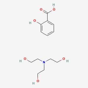 Chemical structure of 1-(tert-butyl)-3,4-dimethylcis-pyrrolidine-1,3,4-tricarboxylate