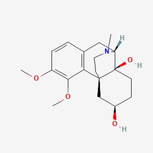 Chemical structure of 1-(tert-butyl) 3-ethyl (trans)-4-(p-tolyl)pyrrolidine-1,3-dicarboxylate