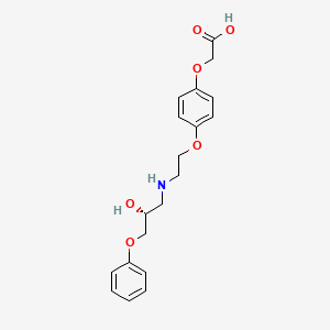 Chemical structure of 1'-(tert-Butoxycarbonyl)-4-oxospiro[chroman-2,4'-piperidine]-7-carboxylic acid
