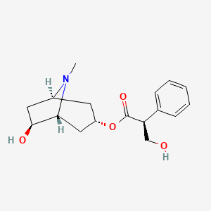 Chemical structure of 1-(tert-butoxycarbonyl)-3-(p-tolyl)pyrrolidine-3-carboxylic acid
