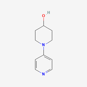 Chemical structure of 1-(Pyridin-4-yl)piperidin-4-ol
