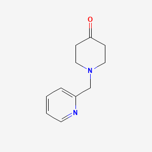 Chemical structure of 1-Pyridin-2-ylmethylpiperidin-4-one
