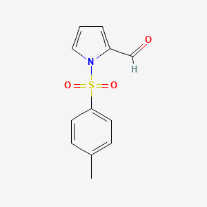 Chemical structure of 1-(p-Toluenesulfonyl)pyrrole-2-carboxaldehyde