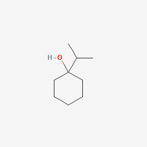 Chemical structure of 1-(propan-2-yl)cyclohexan-1-ol