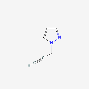 Chemical structure of 1-(PROP-2-YN-1-YL)-1H-PYRAZOLE