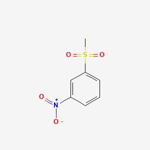 Chemical structure of 1-(Methylsulfonyl)-3-nitrobenzene